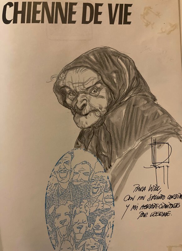 Chienne de vie by Miguelanxo Prado - Sketch