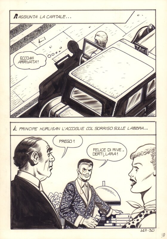 En vente - 147-30 par Giovanni Romanini - Planche originale