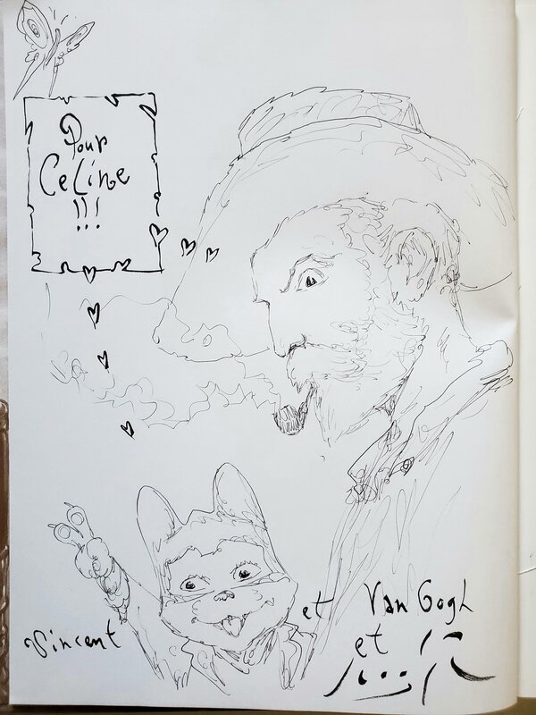 VINCENT et VAN GOGH by Gradimir Smudja - Sketch