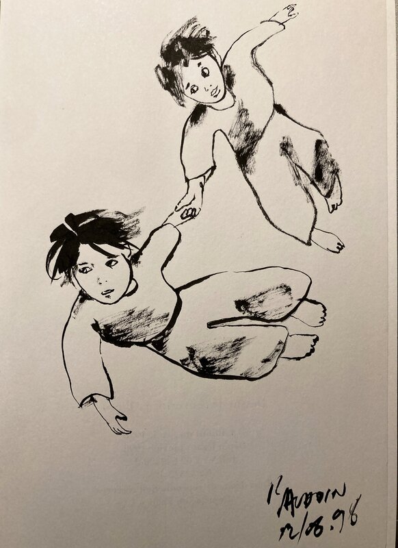 Piero by Edmond Baudoin - Sketch