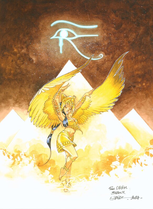 Theti chérie par Crisse - Illustration originale