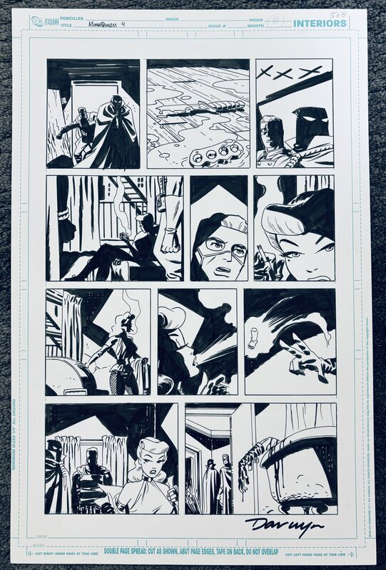 Darwyn Cooke - Before Watchmen: Minuteman #4 Page 10 - Planche originale