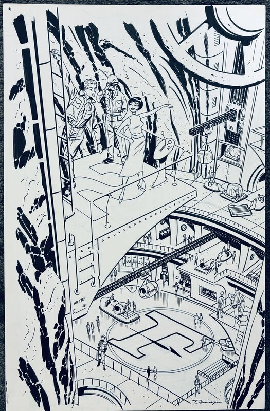 Darwyn Cooke - New Frontier #3 Page 51 - Planche originale