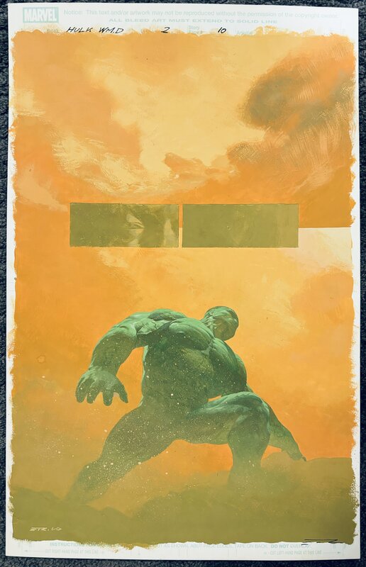 Esad Ribic, Hulk W.M.D. #2 pg10 - Comic Strip