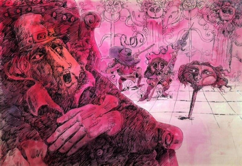 Illustration by René Hausman - Original Illustration