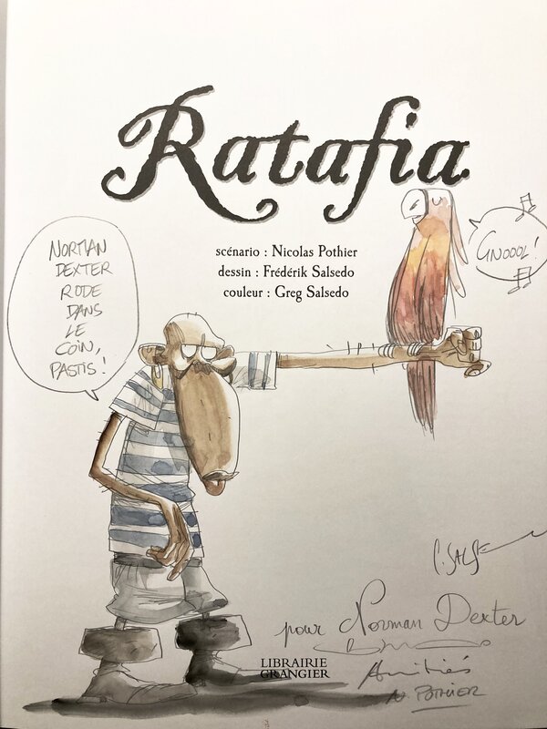 Frédérik Salsedo, Ratafia 