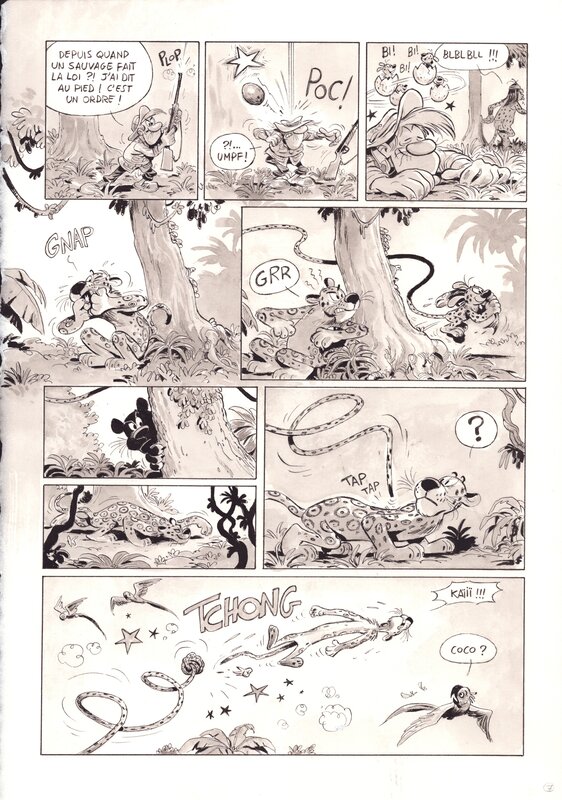 For sale - Marsupilami by Federico Bertolucci, Frédéric Brrémaud - Comic Strip