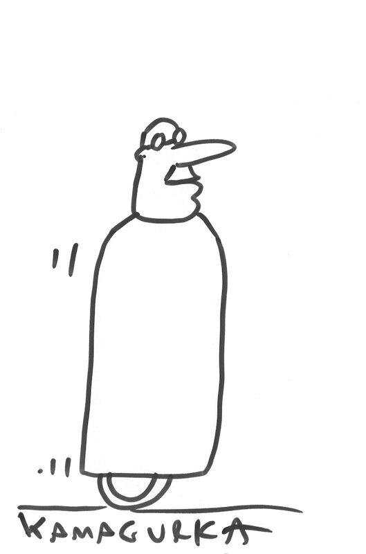 Bert by Kamagurka - Sketch