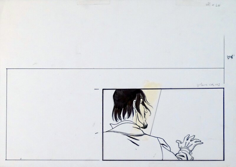 En vente - Bernard main tendue par Yslaire - Illustration originale