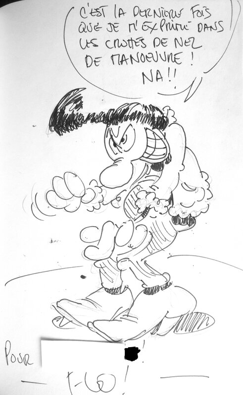 Livre d'or ( 33 ) by Florence Cestac - Sketch