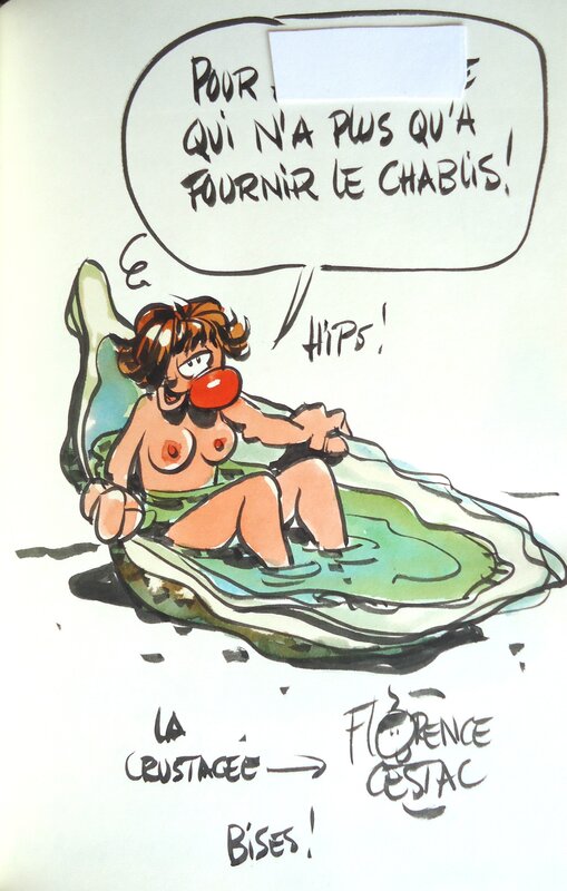 Livre d'or ( 34 ) by Florence Cestac - Sketch