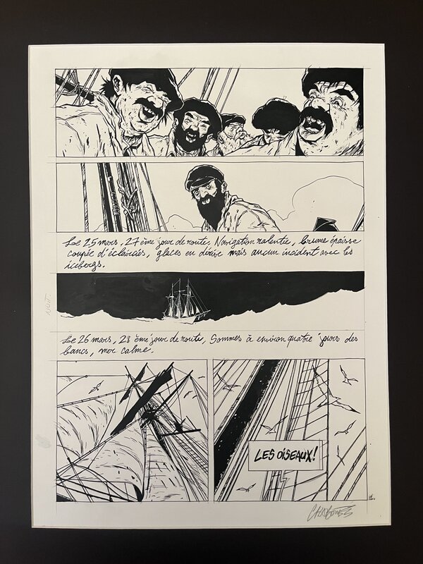 For sale - Terre Neuvas by Christophe Chabouté - Comic Strip