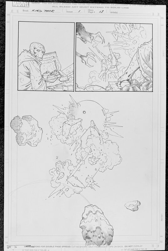 For sale - Esad Ribic, King Thor #1 page 13 - Comic Strip
