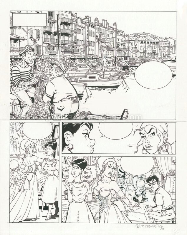 Félix Meynet, Double M - Faux témoin - Comic Strip
