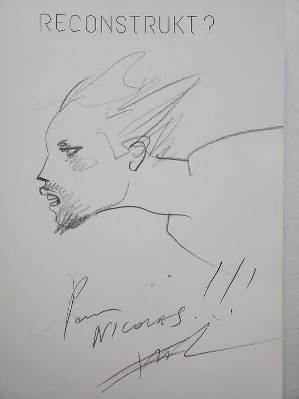 Reconstrukt by Enki Bilal - Sketch