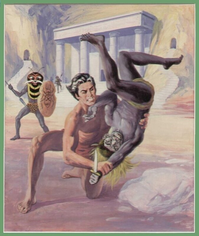 TARZAN by Dino Busett - Original Cover