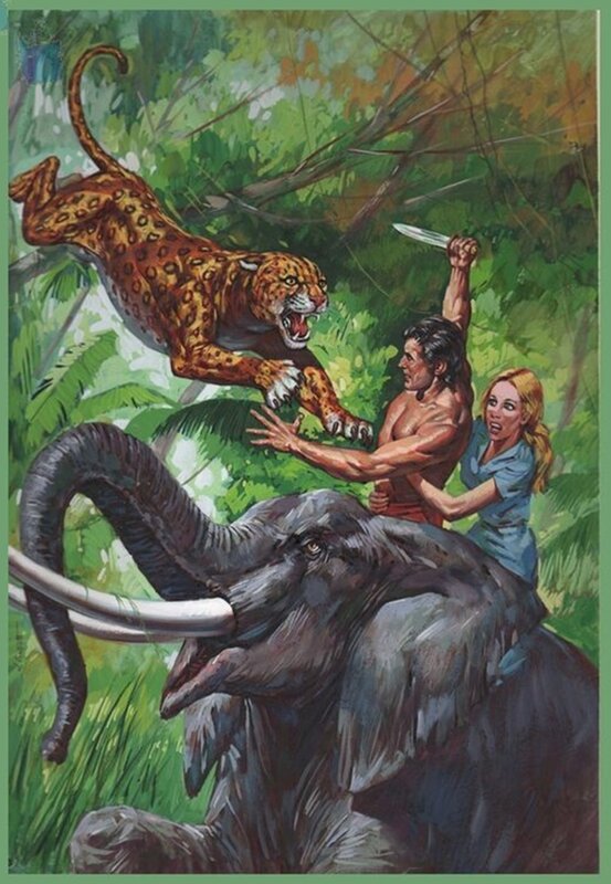 TARZAN by Dino Busett - Original Cover