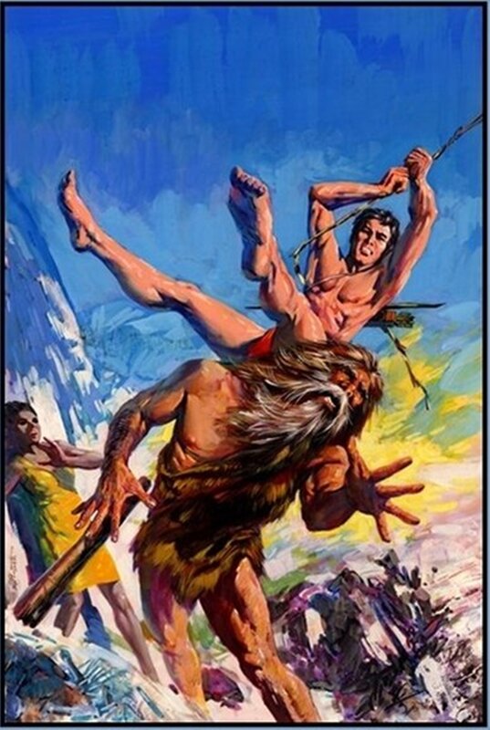 TARZAN by Dino Busett - Original Cover