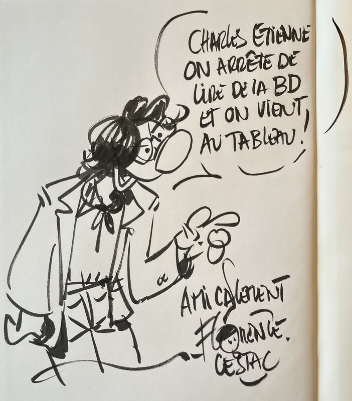 Florence Cestac, Le prof qui a sauvé sa vie - Sketch