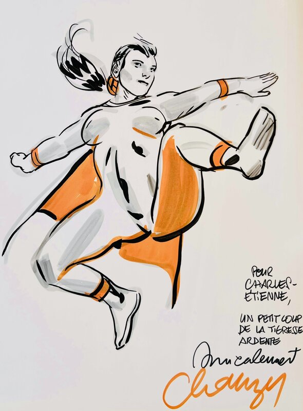 Clara by Jean-Christophe Chauzy - Sketch