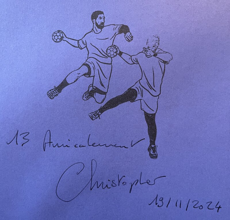 Christopher, Les frères Karabatic - Dédicace