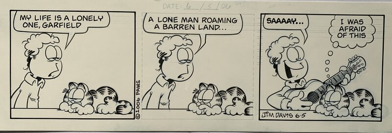 For sale - Garfield_2 by Jim Davis - Comic Strip