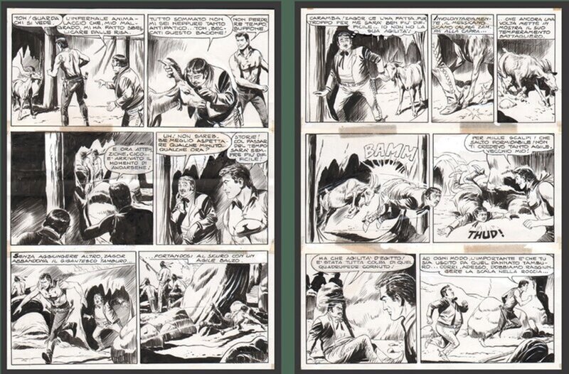 Zagor by Gallieno FERRI, Fergal - Comic Strip