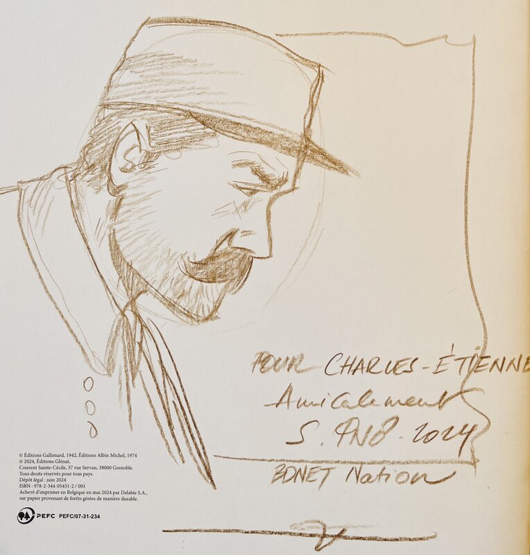 Jules Matrat by Serge Fino - Sketch