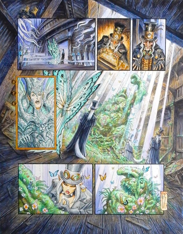 En vente - RESERVE - Wika T1 par Olivier Ledroit - Planche originale