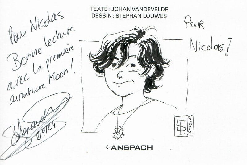 Moon by Stephan Louwes, Johan Vandevelde - Sketch