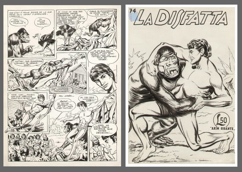 Akim by Augusto Pedrazza - Comic Strip