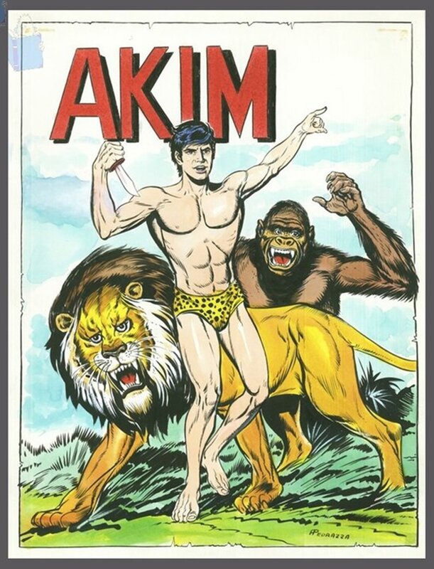 Akim by Augusto Pedrazza - Original Cover