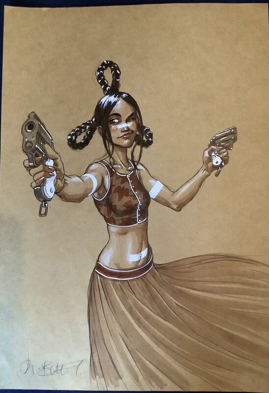 Sillage par Philippe Buchet - Illustration originale
