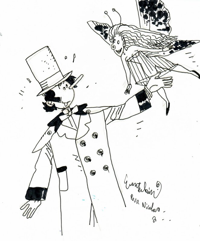 Docteur Poche by Marc Wasterlain - Sketch