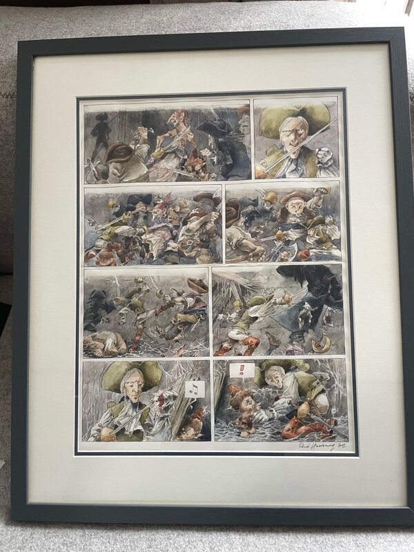 For sale - Capitaine Trèfle by René Hausman - Comic Strip