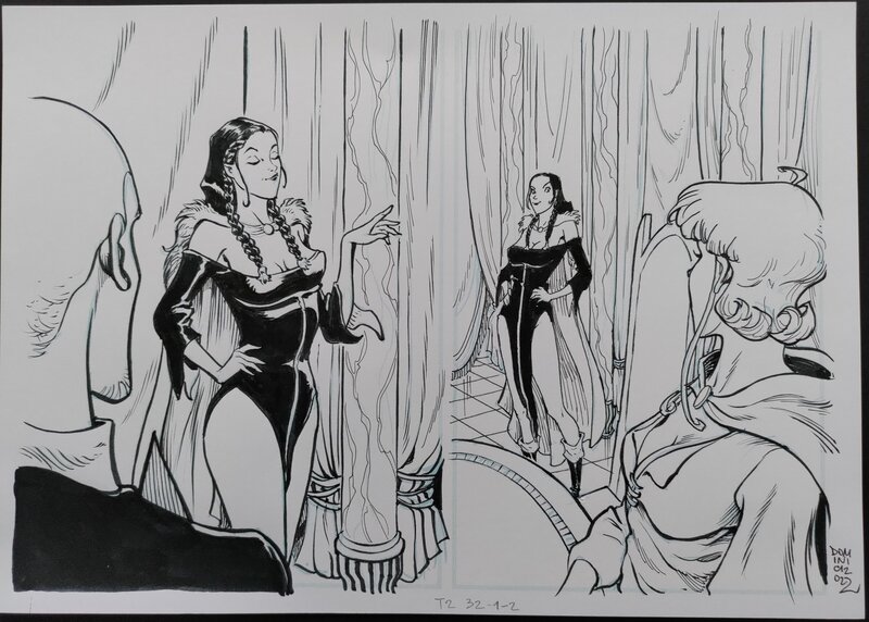 Marco Dominici, Cases originales Alämander tome 2 - Planche originale
