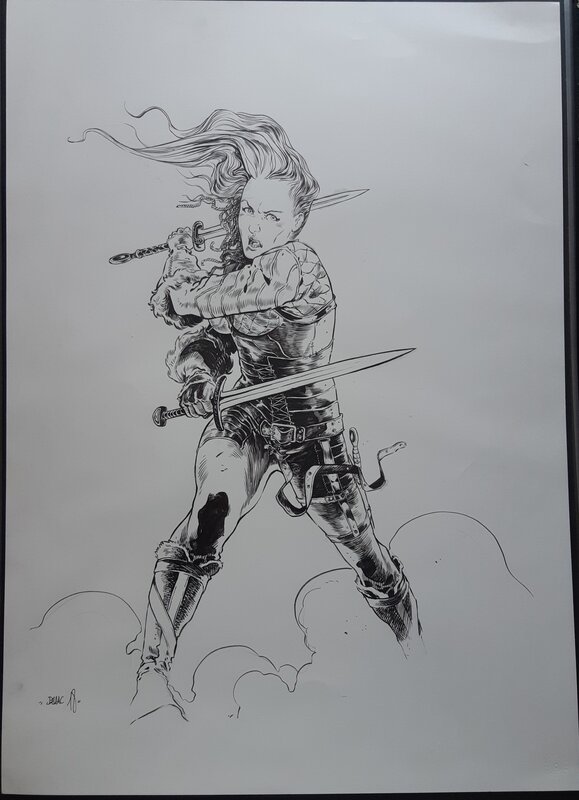 Benoit Dellac, Serpent dieu - T2 couverture - Original Cover