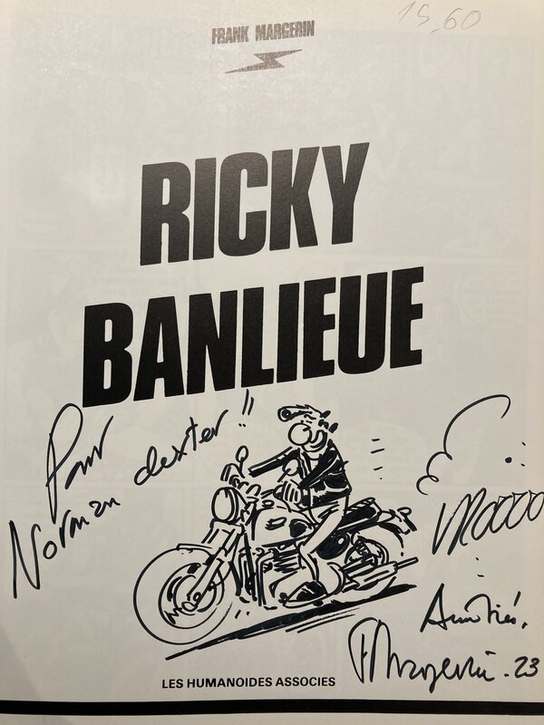Ricky banlieue by Frank Margerin - Sketch