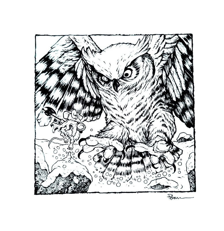 David Petersen, Mouseguard Winter Commission - Illustration originale