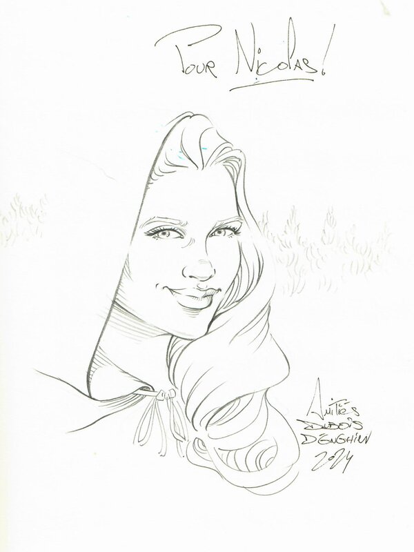 Aëlys par Théo Dubois d'Enghien - Dédicace