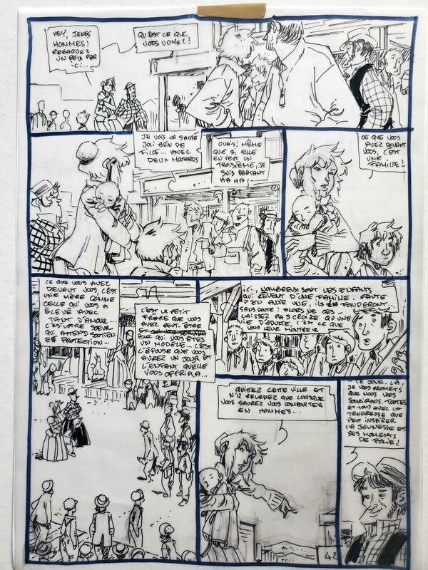 Xavier Fourquemin, REVOLUTIONNAIRES !   T2 LE GRAND DESORDRE DE L'AN I - Planche originale