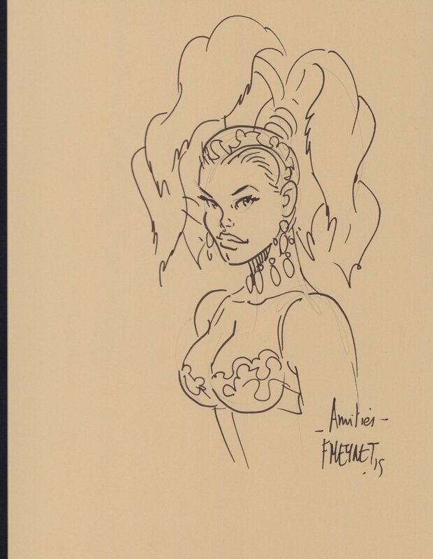 For sale - Félix Meynet, Autour du monde portfolio - Sketch