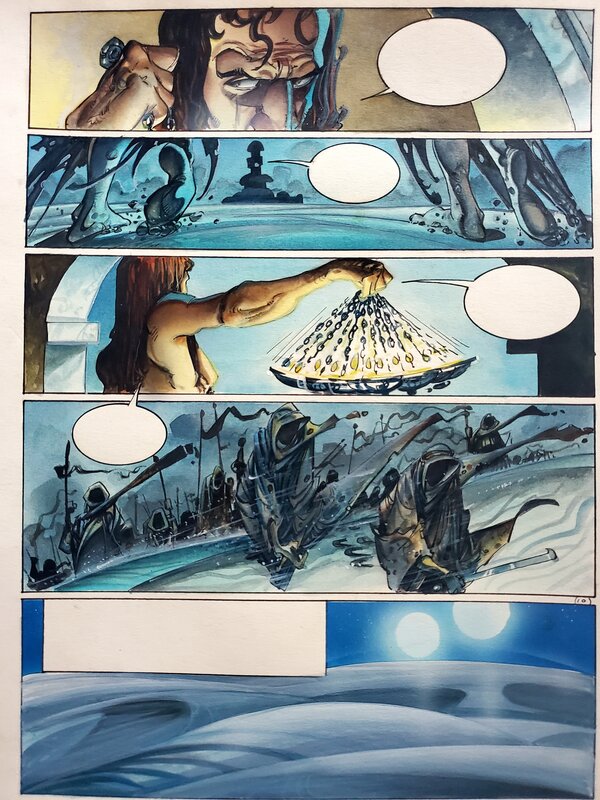 Alfonso Azpiri, SUENOS HUMEDOS  T1   couleur directe - Comic Strip