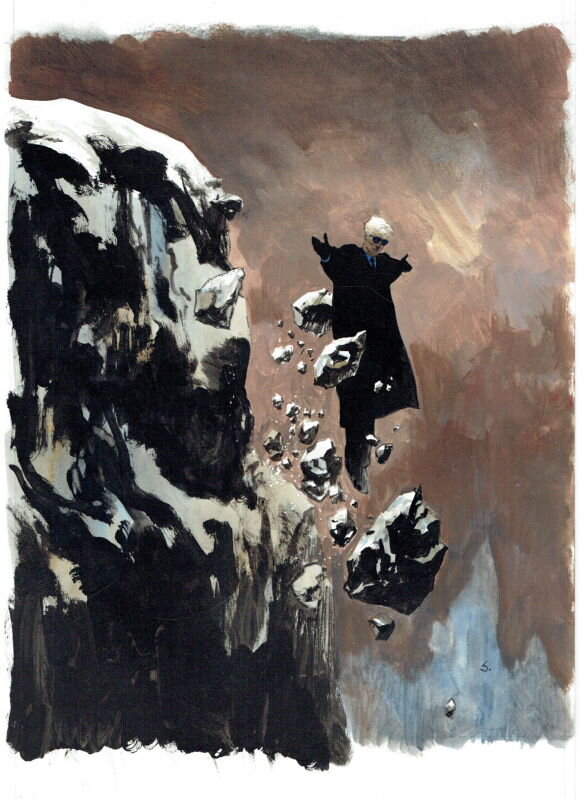 Lucifer Morningstar by Scott Hampton - Original Illustration