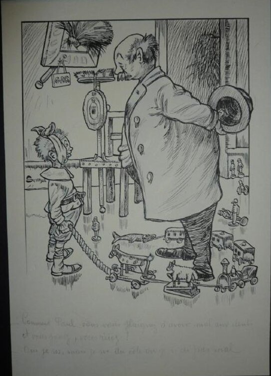 Dentiste par Edmond Savoyat - Illustration originale