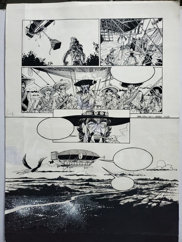 Thierry Gioux, HAUTEVILLE HOUSE   T12 LE PUITS DE JACOB - Planche originale