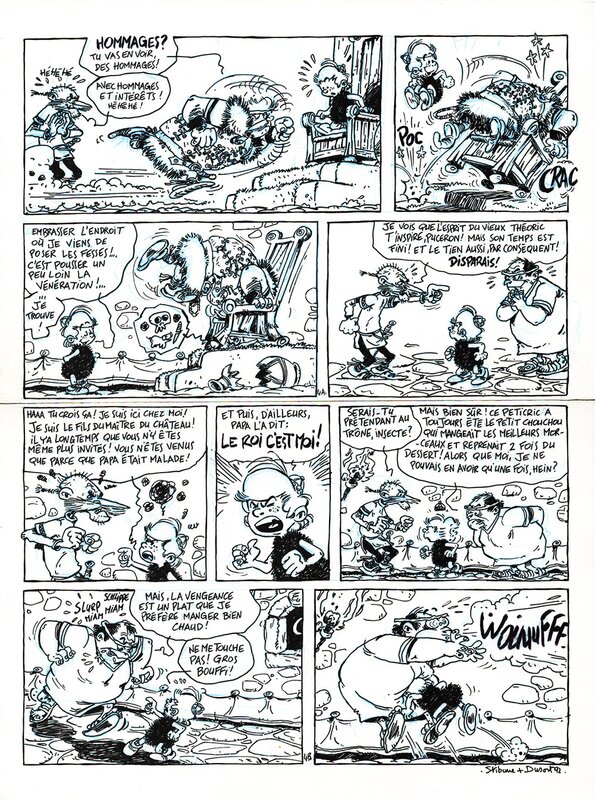 Stibane, Georges Van Linthout, Peticric Les Contes de Thérébentine - Comic Strip