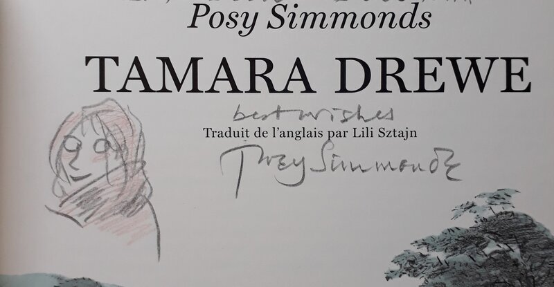 Tamara Drewe by Posy Simmonds - Sketch
