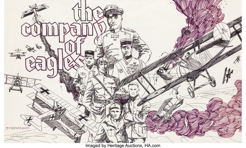 Jim Steranko, The Company of Eagles - Illustration originale