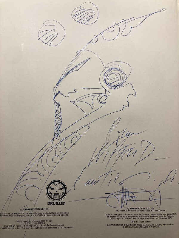 Urm le fou by Philippe Druillet - Sketch